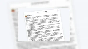 তাসনিম জারার ফেসবুক পোস্টের স্ক্রিনশট